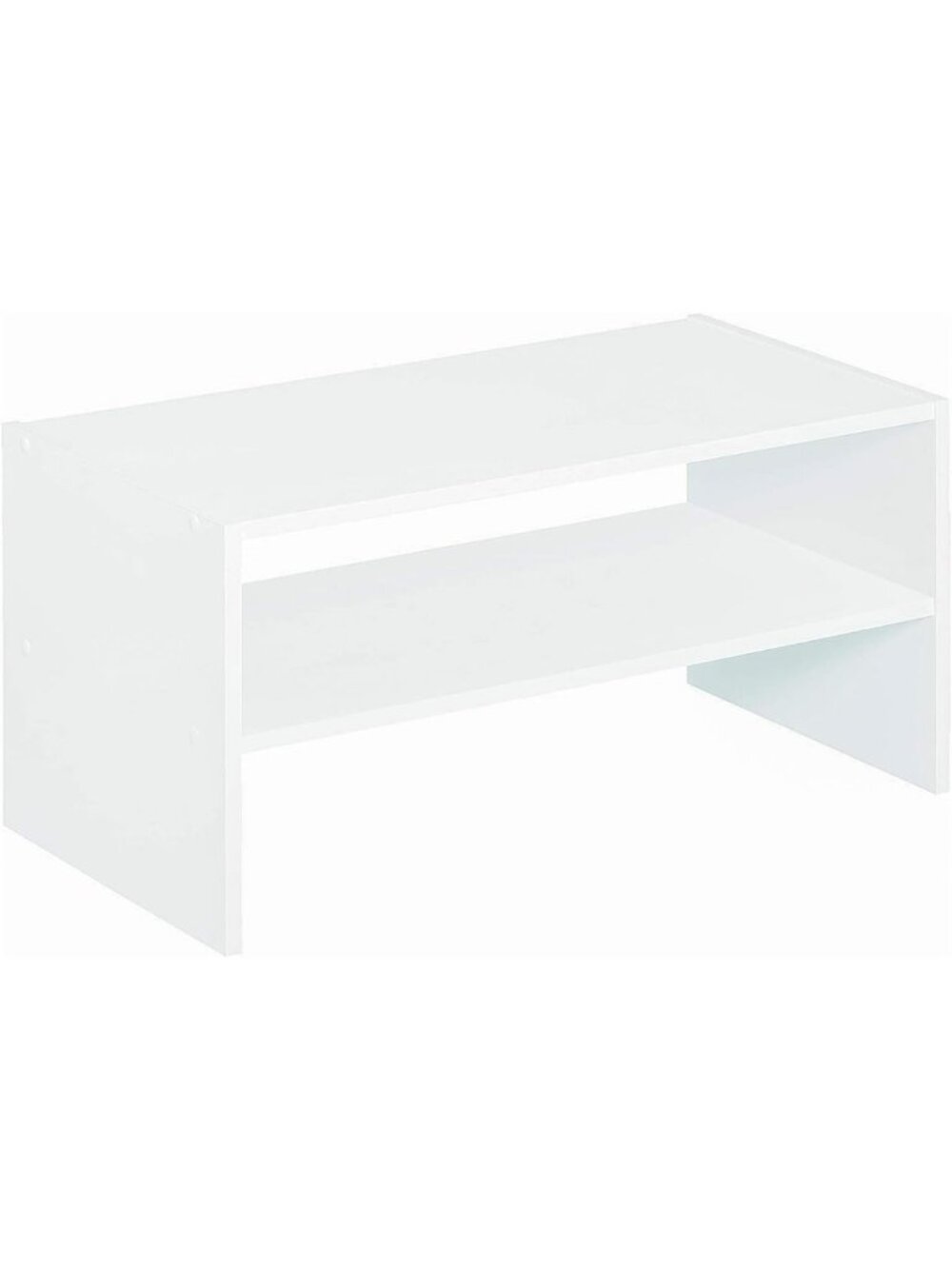Stackable 24" Wide Horizontal Organizer - Versatile Storage Solution in White
